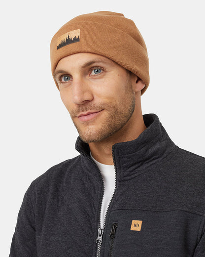 Ten Tree Juniper Cork Patch Beanie - Camel/Cork Patch