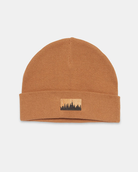 Ten Tree Juniper Cork Patch Beanie - Camel/Cork Patch