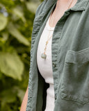 Tish Jewelry Naomi Necklace - Green Aventurine