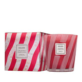 Voluspa 3 Wick Hearth Candle - Crushed Candy Cane