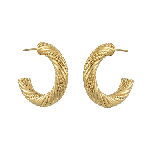 Hackney Nine Guliid Earrings - Gold