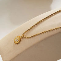Hackney Nine Gold Necklace - Isa
