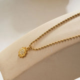 Hackney Nine Gold Necklace - Isa