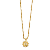 Hackney Nine Gold Necklace - Isa