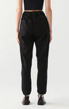 Dex Knit Denim Jogger - Black