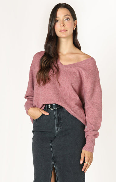 Dex Soft Touch Sweater - Dusty Rose