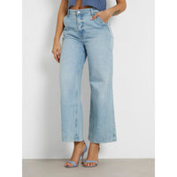 Guess Dakota High Wide Crop Jeans - Sead The Seaside