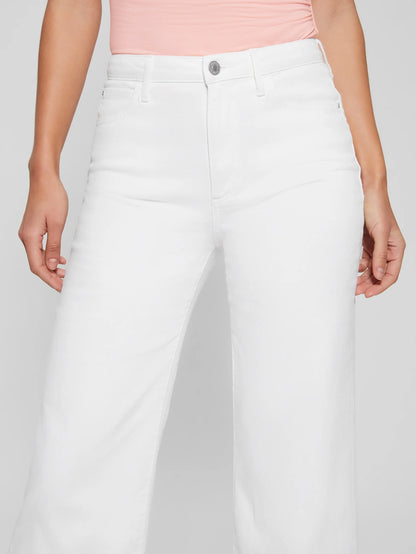 Guess Wide Leg Jeans - Pure White