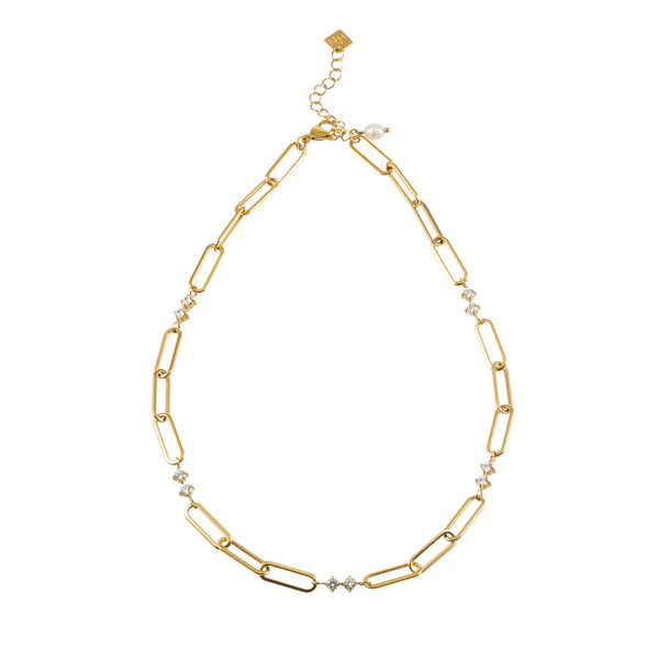 Hackney Nine Gold Necklace - Eloppina
