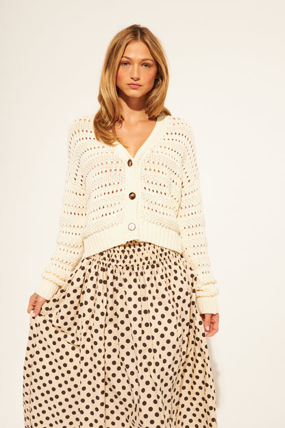 John + Jenn Emmanuel Cardigan - Bianca