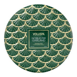 Voluspa Candle 3 Wick Tin - Noble Fir Garland