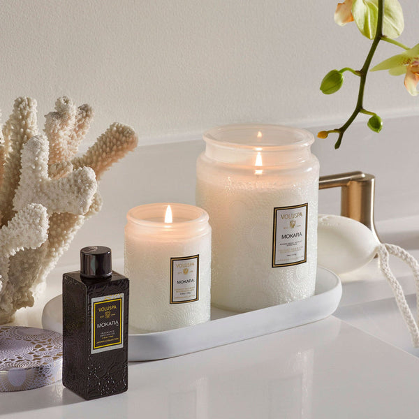 Voluspa Candle 18oz Lg Jar - Mokara Orchid