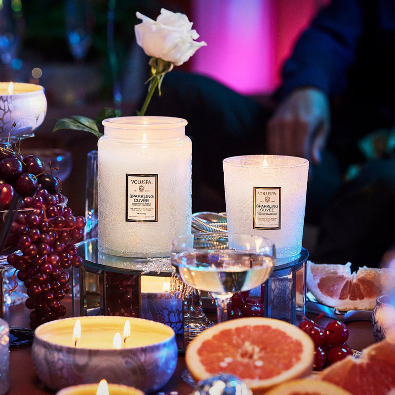 Voluspa Candle Large Jar 18oz - Sparkling Cuvee
