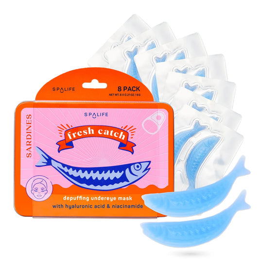 Spa Life Eye Patches -  Fresh Catch 8 Pk