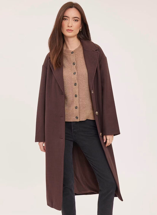 Gentle Fawn Agatha Coat - Chocolate