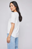 Gentle Fawn Lewis Tee - White