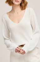 Gentle Fawn Hailey Sweater - White