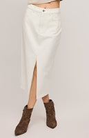 Gentle Fawn Georgia Midi Skirt - White