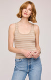 Gentle Faw Tank Oat Sierra Yarn Tank - Oat Stripe