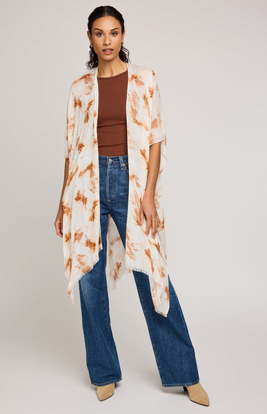 Gentle Fawn Mosaic Cover-Up- Sienna Petal