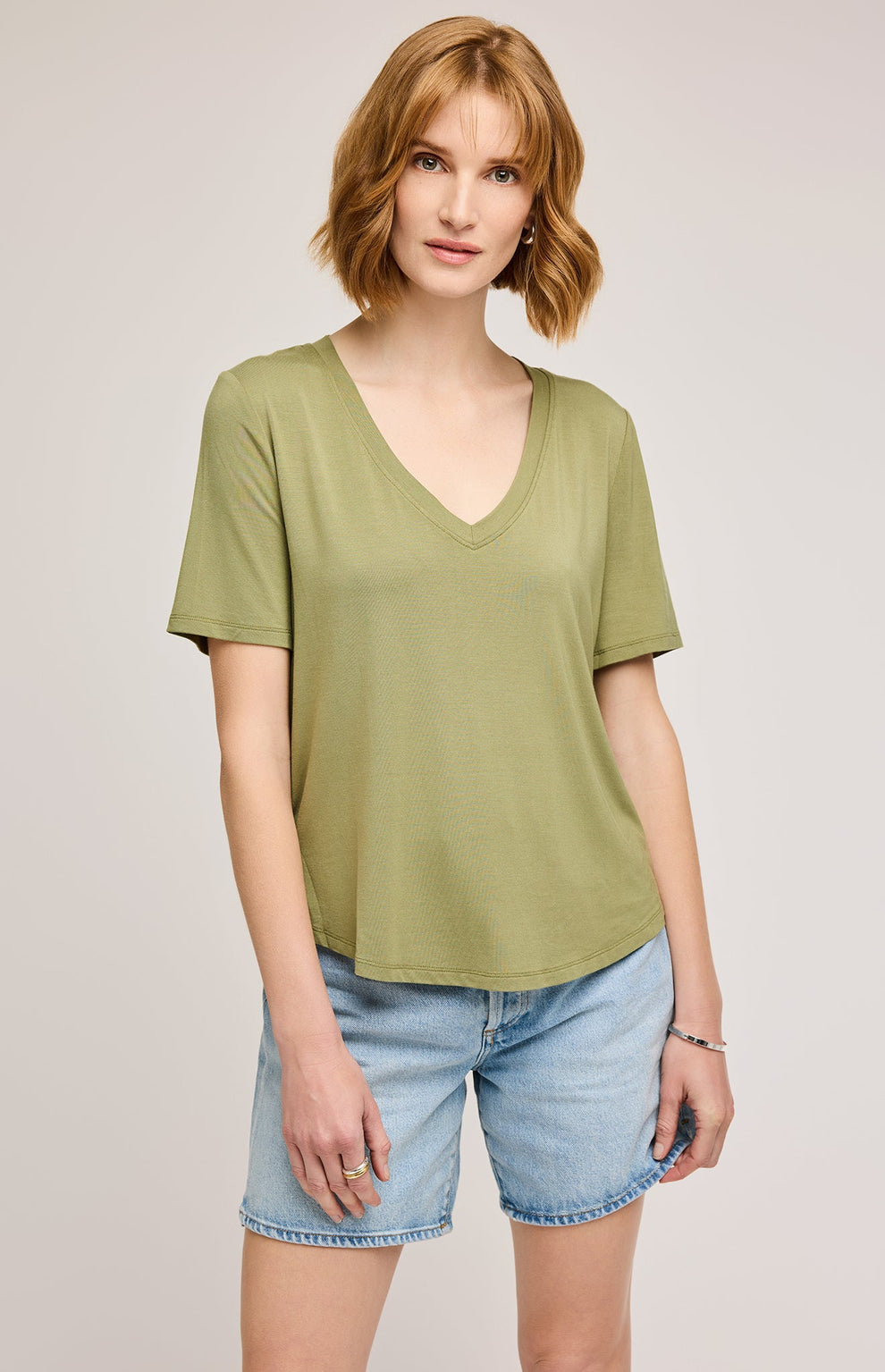 Gentle Fawn Jamie T-Shirt - Matcha