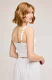 Gentle Fawn Veronica Eyelet Tank- White