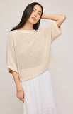 Gentle Fawn Samson Open Knit Pullover - Linen