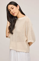 Gentle Fawn Samson Open Knit Pullover - Linen