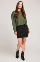 Gentle Faw Echo Sweater - Heather Ivy