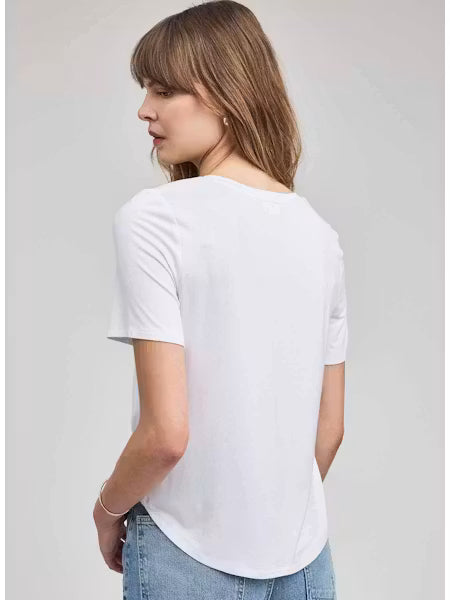Gentle Fawn V-Neck Jamie - White