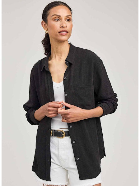 Gentle Fawn Portia Button Up - Black