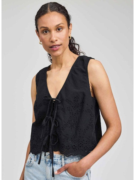 Gentle Fawn Rhea Vest - Black