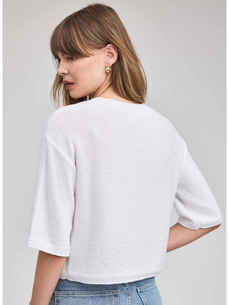 Gentle Fawn Genevieve Cardigan - White