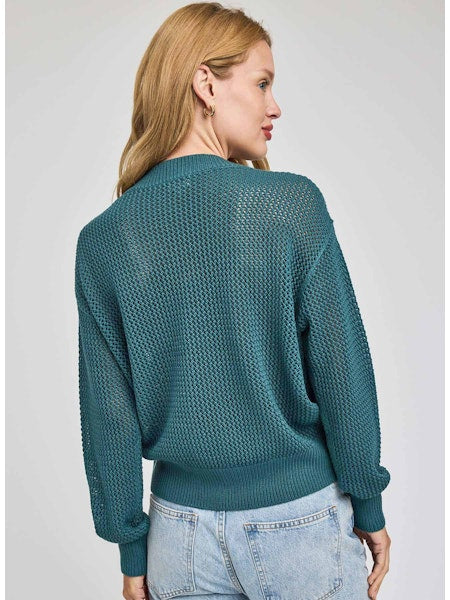 Gentle Fawn Jensen Knit Pullover- Lagoon