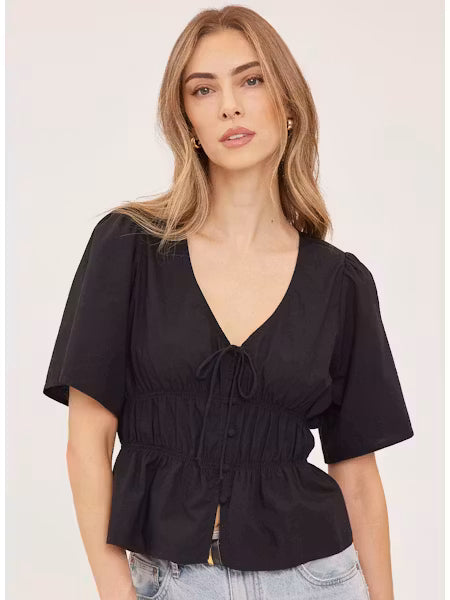 Gentle Fawn Blouse Iona - Black