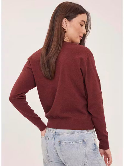 Gentle Fawn Sweater Carina - Bordeaux