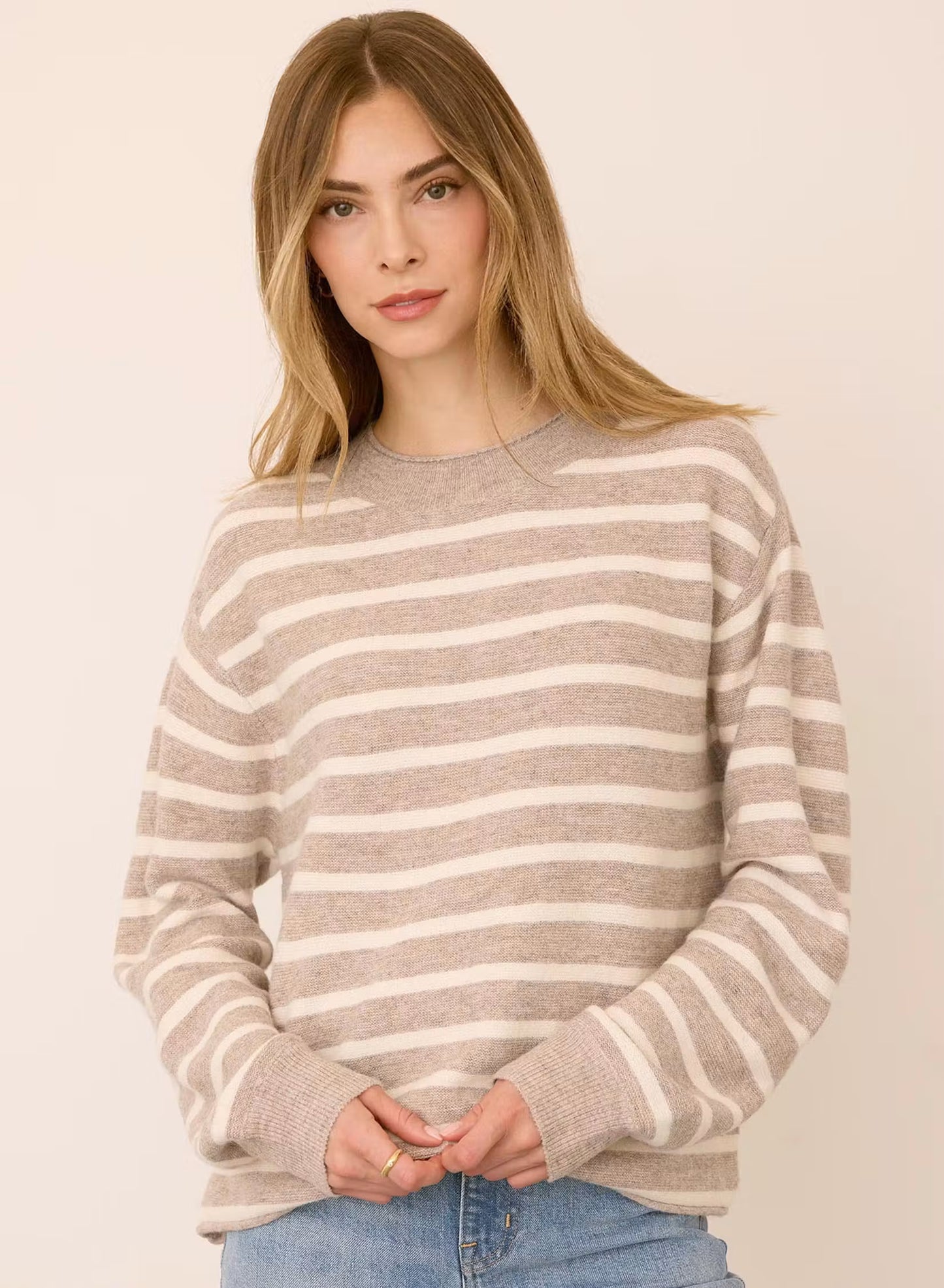 Gentle Fawn Wanda Sweater - Latte Stripe
