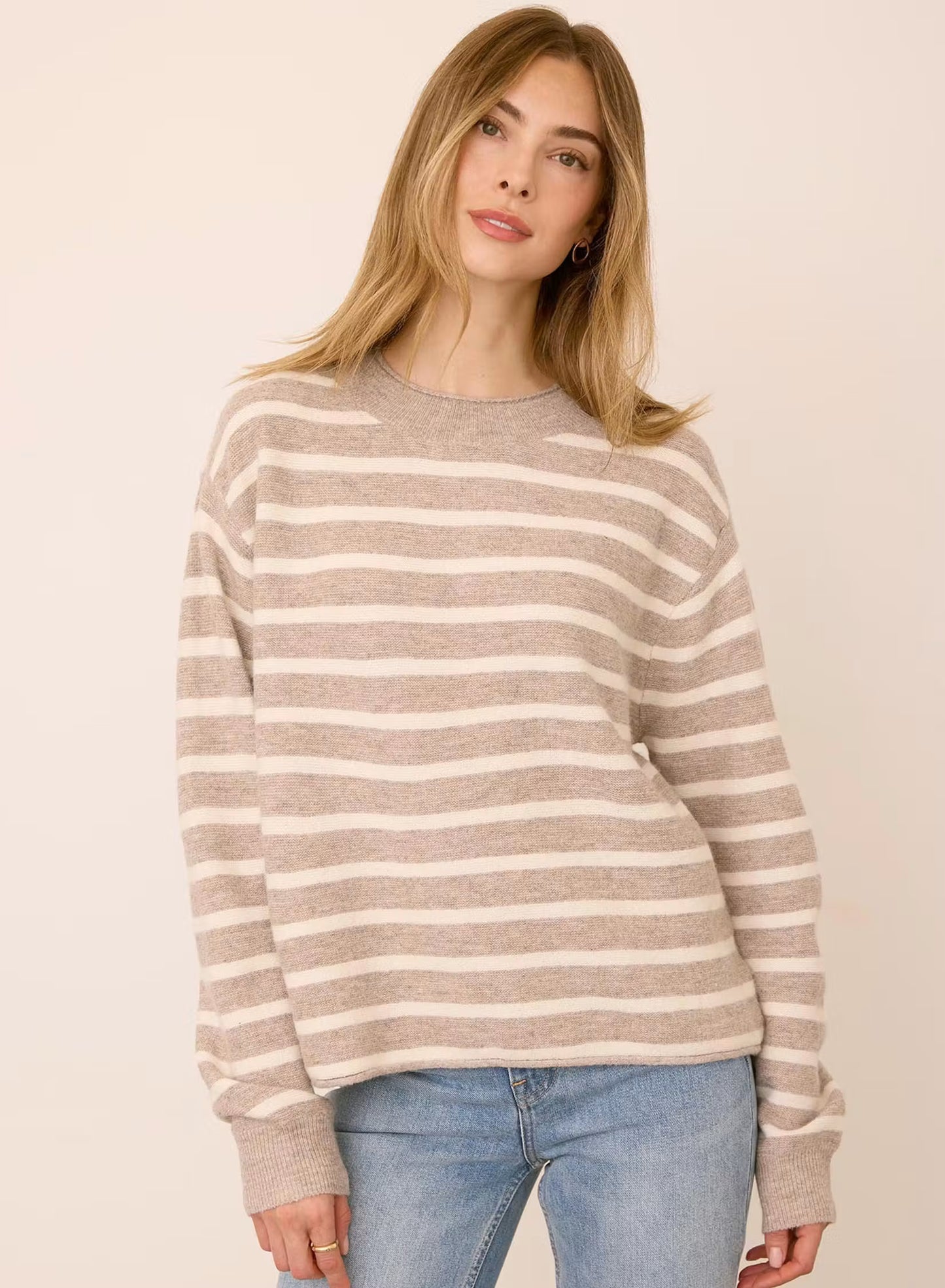 Gentle Fawn Wanda Sweater - Latte Stripe