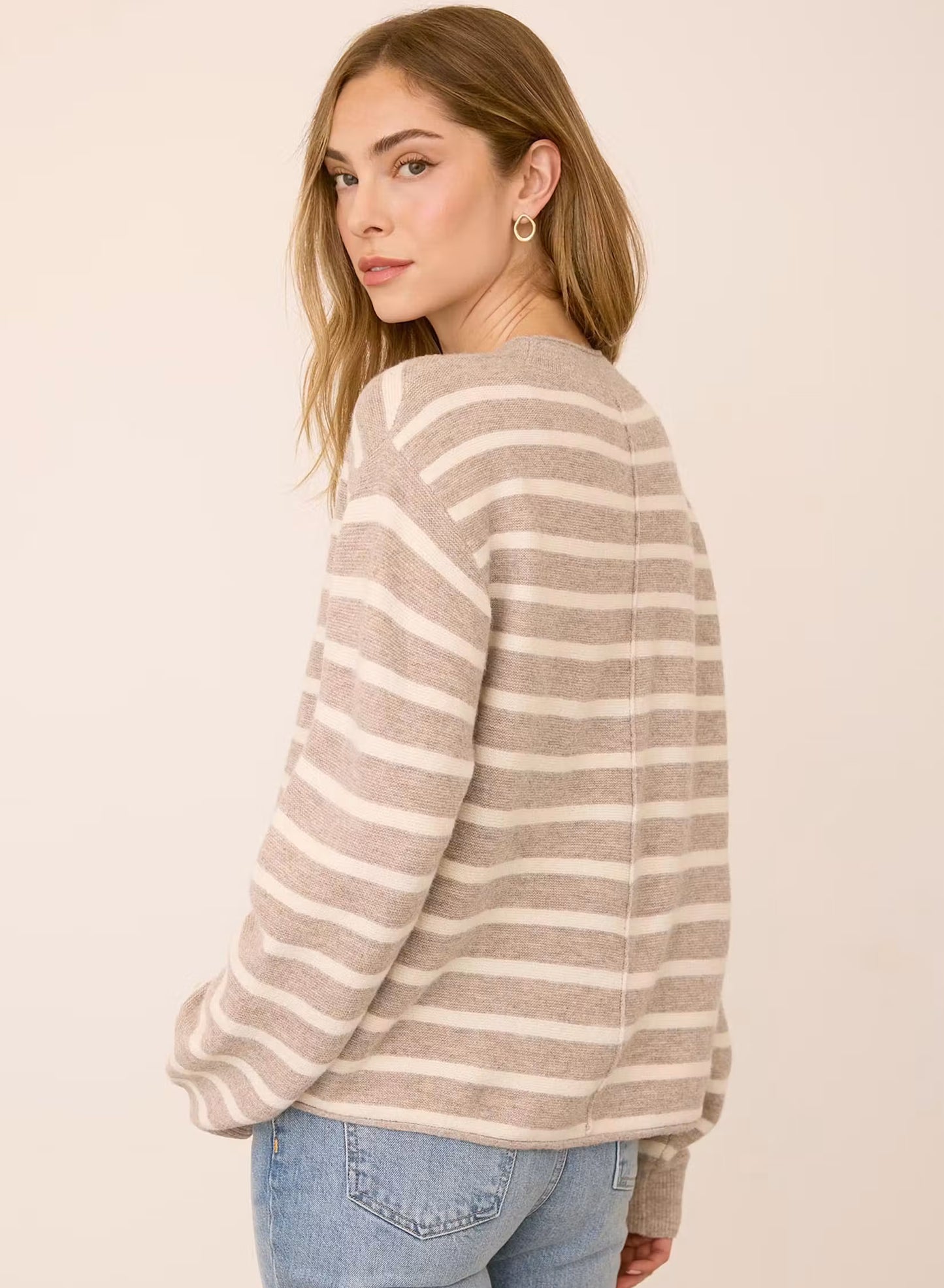 Gentle Fawn Wanda Sweater - Latte Stripe