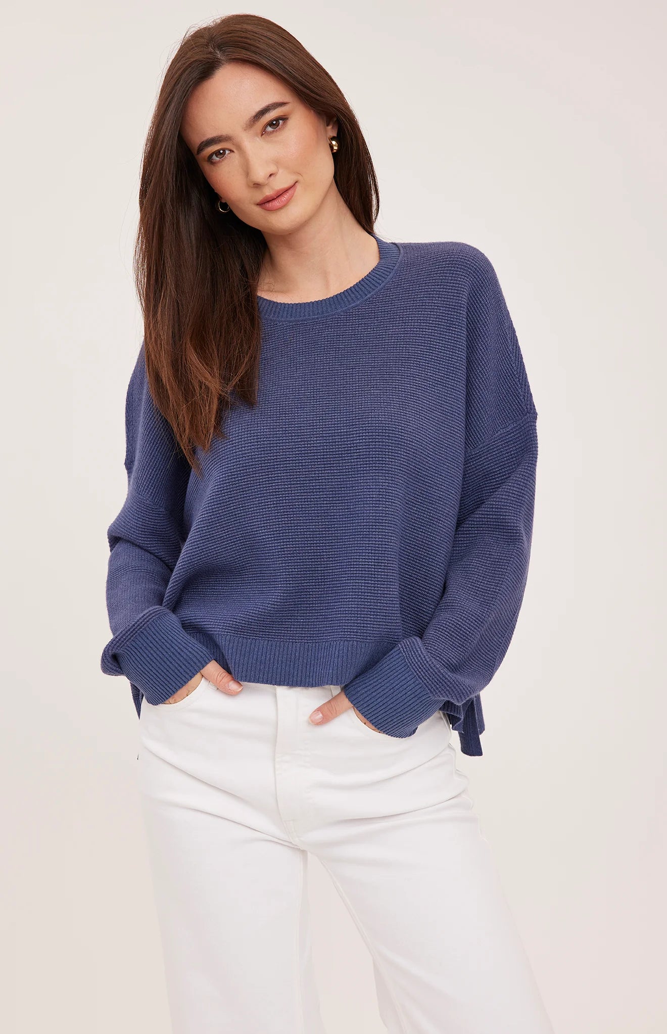 Gentle Fawn Axel Sweater - Heather Navy