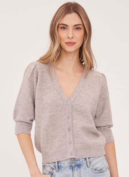 Gentle Fawn Hildi Cardigan - Heather Latte