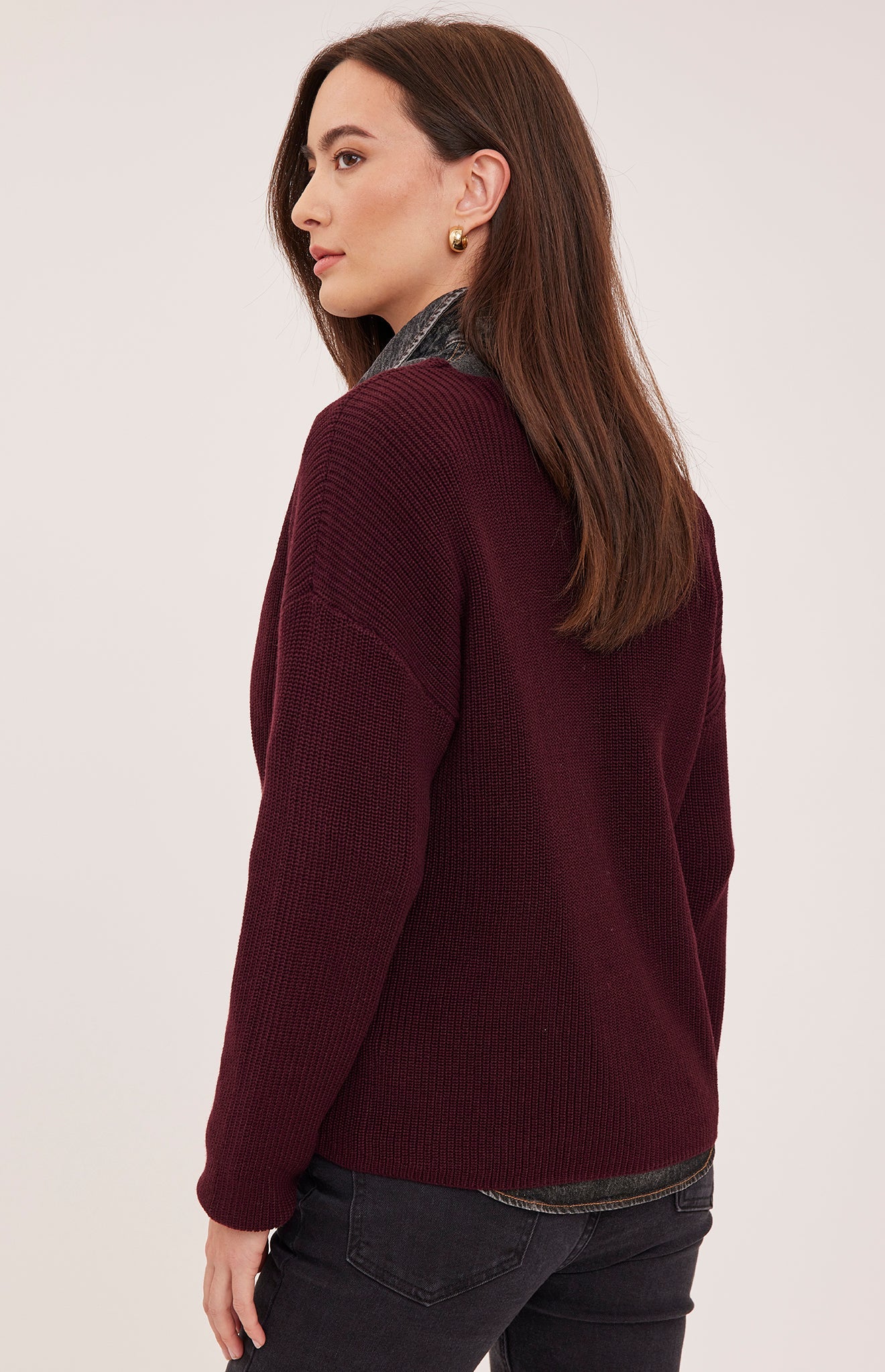 Gentle Fawn Tucker Sweater - Fig