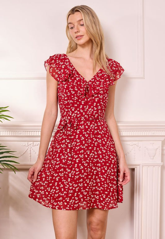 AngelEye Alexandria Dress - Red