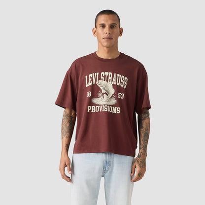 Levi's GR Boxy Tee Provisions - Burgundy