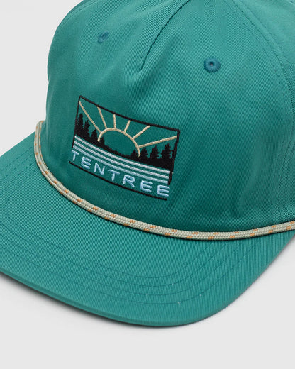 Ten Tree Weekend Away Apex Hat - Tidal Teal & Meteorite Black