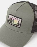 Ten Tree Forest Sun Altitude Hat - Agave Green/Elm Green