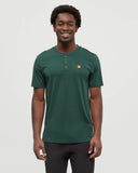 Ten Tree Baker Henley - Forest Pine