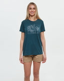 Ten Tree Plant T-Shirt - Jasper/Blue Haze