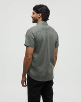 Ten Tree Mancos Shirt - Agave Green/Small Tree