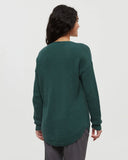 Ten Tree Forest Broughton Sweater - Forest Pine Heather